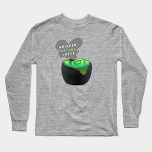 Whipped Matcha Latte Long Sleeve T-Shirt